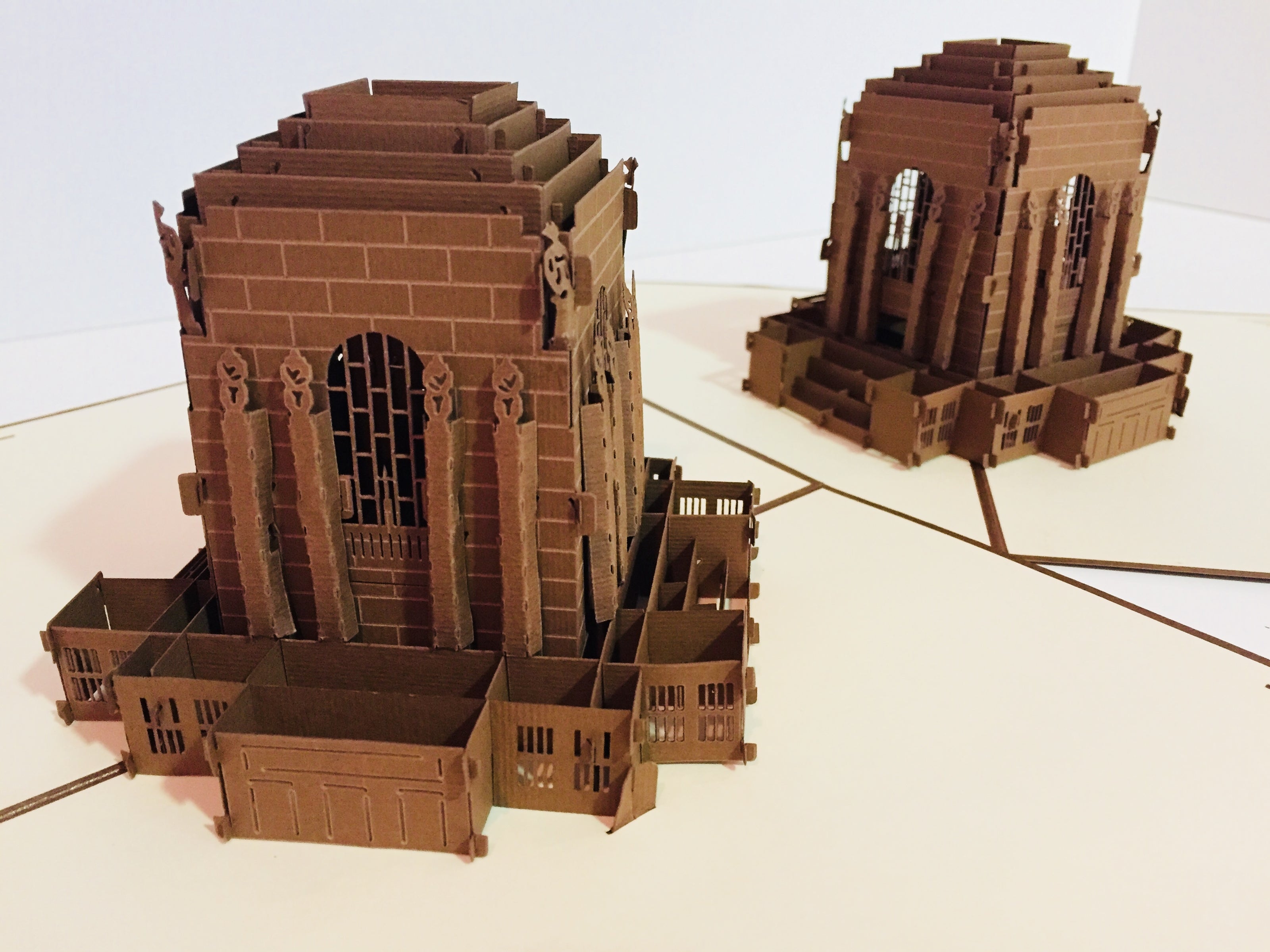 Anzac War Memorial Building in Sydney Australia 3D POP UP GREETING CARD - Created by Origami Pop Cards – 3D Pop Up Greeting Cards, Australian Design & Handmade, 3D Pop Up Magical Paper Cards, Handmade Pop Up Cards Celebrate Anniversary  Memoriable