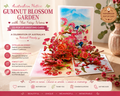Australian Pink Native Gumnut Blossom Garden with Blue Fairy-Wrens Origami Pop Cards 3D Pop Up Greeting Card Best Wishes Happy Birthday Gift Thank You Handmade Blank Card for Any Occasion Happy Mother's Day Happy Mother's Day Celebrate Beauty of Flower