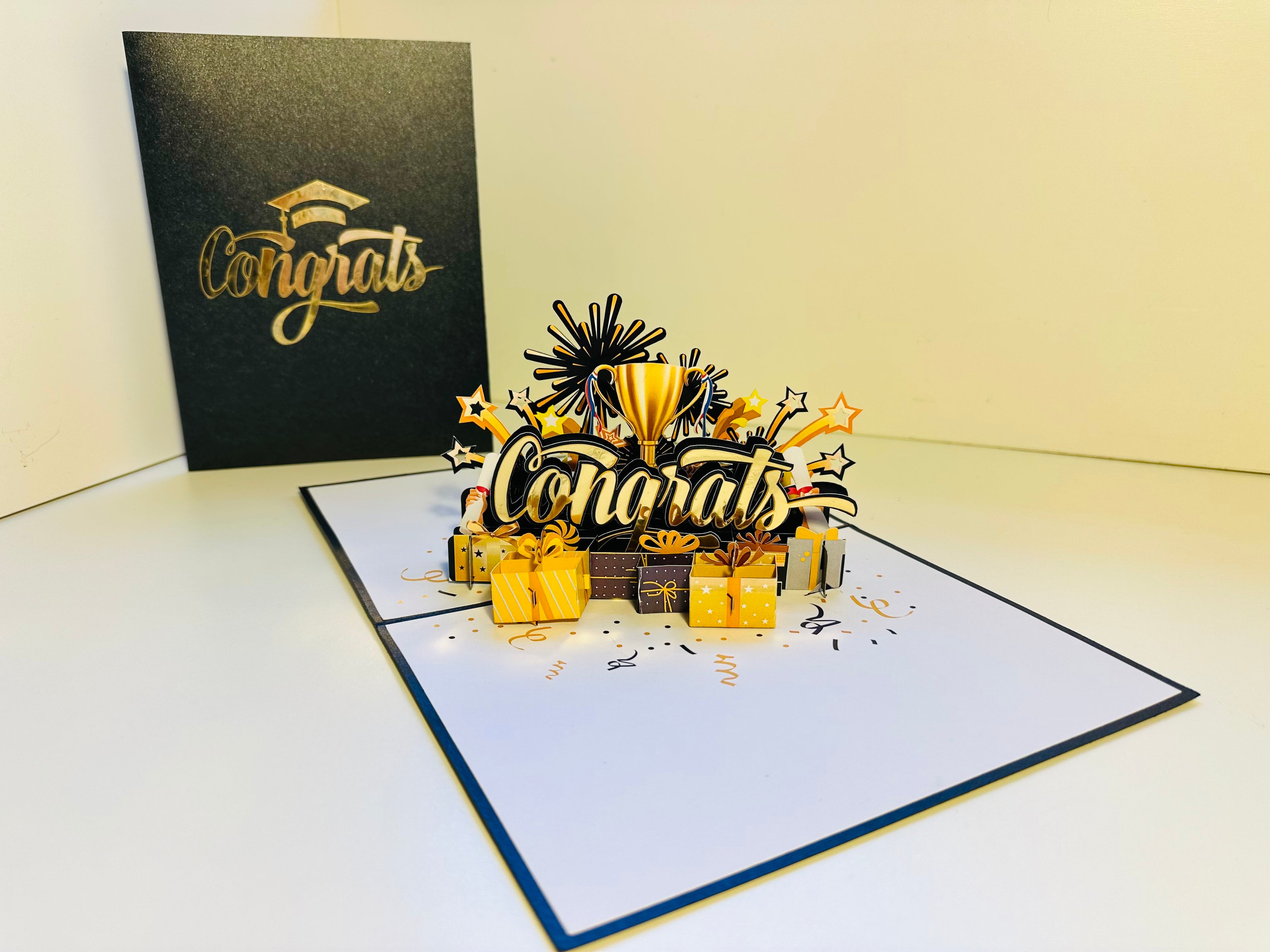 CONGRATS That Are Perfect for Any Occasion Origami Pop Cards 3D Pop Up Greeting Card Thank You Handmade Gift Thinking of You Happy Birthday Occasion Australiana Celebrate the Beauty and Happiness During Special Day Best Wishes Gift