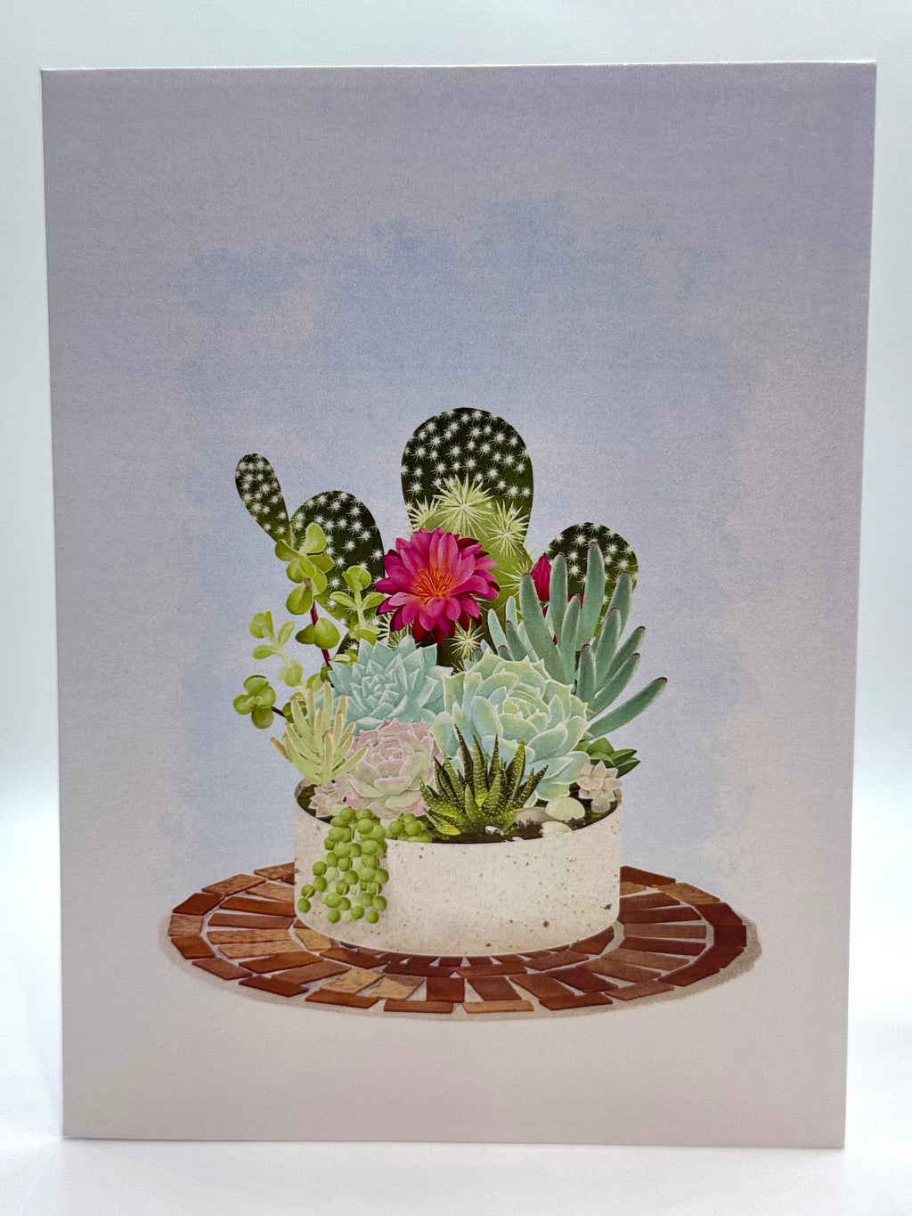 Cactus & Succulent Garden Origami Pop Cards 3D Pop Up Greeting Card Happy Birthday Thank You Handmade Best Wishes Gift Thinking of You Blank Card for Any Occasion Happy Mother's Day Happy Father's Australiana Celebrate the Beauty of Nature