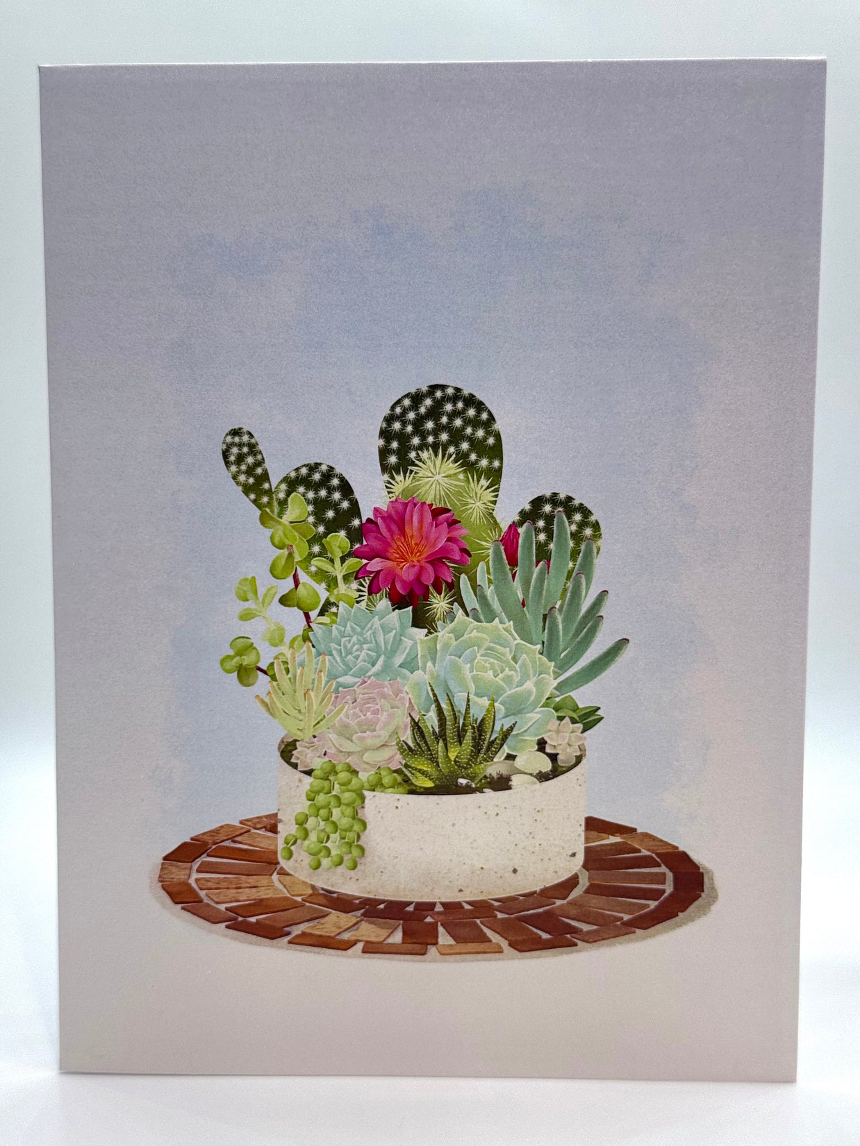 Cactus & Succulent Garden Origami Pop Cards 3D Pop Up Greeting Card Happy Birthday Thank You Handmade Best Wishes Gift Thinking of You Blank Card for Any Occasion Happy Mother's Day Happy Father's Australiana Celebrate the Beauty of Nature