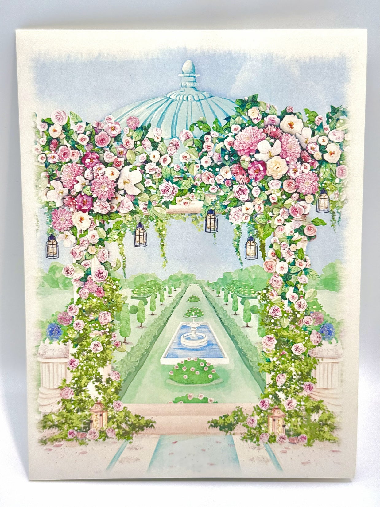 Country Wedding with Bride & Groom 3D POP UP GREETING CARD - Created by Origami Pop Cards – 3D Pop Up Greeting Cards, Australian Design & Handmade, 3D Pop Up Magical Paper Cards, Handmade Pop Up Cards Celebrate Love Anniversary Heart Fell and Romantic