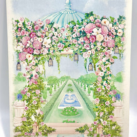 Country Wedding with Bride & Groom 3D POP UP GREETING CARD - Created by Origami Pop Cards – 3D Pop Up Greeting Cards, Australian Design & Handmade, 3D Pop Up Magical Paper Cards, Handmade Pop Up Cards Celebrate Love Anniversary Heart Fell and Romantic