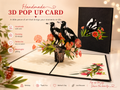 DOUBLE Australian Magpie - Iconic Birds in Aussie Backyards Origami Pop Cards 3D Pop Up Greeting Card Happy Birthday Thank You Handmade Gift Thinking of You Blank Card for Any Occasion Happy Mother's Day Happy Father's Australiana Birds
