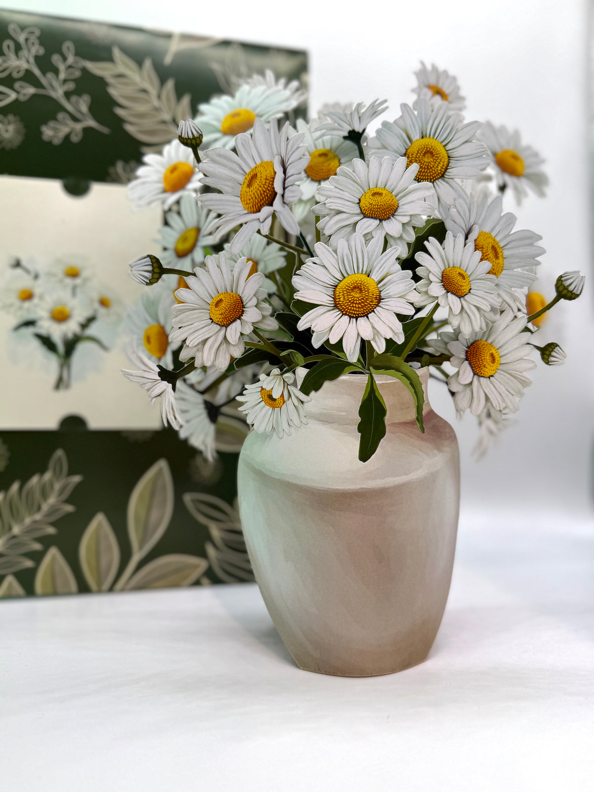 Darling Daisy 3D Pop Up Flower Bouquet Origami Pop Cards 3D Pop Up Greeting Card Happy Birthday Thank You Handmade Gift Thinking of You Blank Card for Any Occasion Happy Mother's Day Happy Father's Australiana Celebrate the Beauty of Flower Decoration
