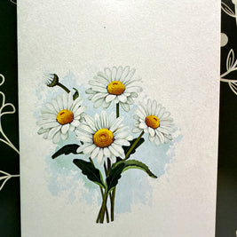 Darling Daisy 3D Pop Up Flower Bouquet Origami Pop Cards 3D Pop Up Greeting Card Happy Birthday Thank You Handmade Gift Thinking of You Blank Card for Any Occasion Happy Mother's Day Happy Father's Australiana Celebrate the Beauty of Flower Decoration