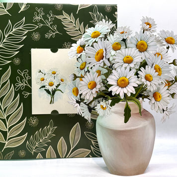 Darling Daisy 3D Pop-Up Flower Bouquet Origami Pop Cards 3D Pop Up Greeting Card Happy Birthday Thank You Handmade Gift Thinking of You Blank Card for Any Occasion Happy Mother's Day Happy Father's Australiana Celebrate