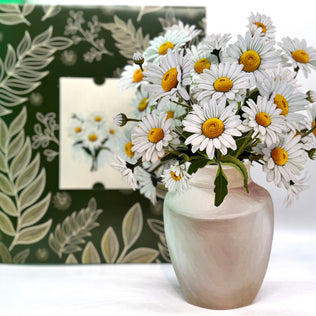 Darling Daisy 3D Pop-Up Flower Bouquet Origami Pop Cards 3D Pop Up Greeting Card Happy Birthday Thank You Handmade Gift Thinking of You Blank Card for Any Occasion Happy Mother's Day Happy Father's Australiana Celebrate