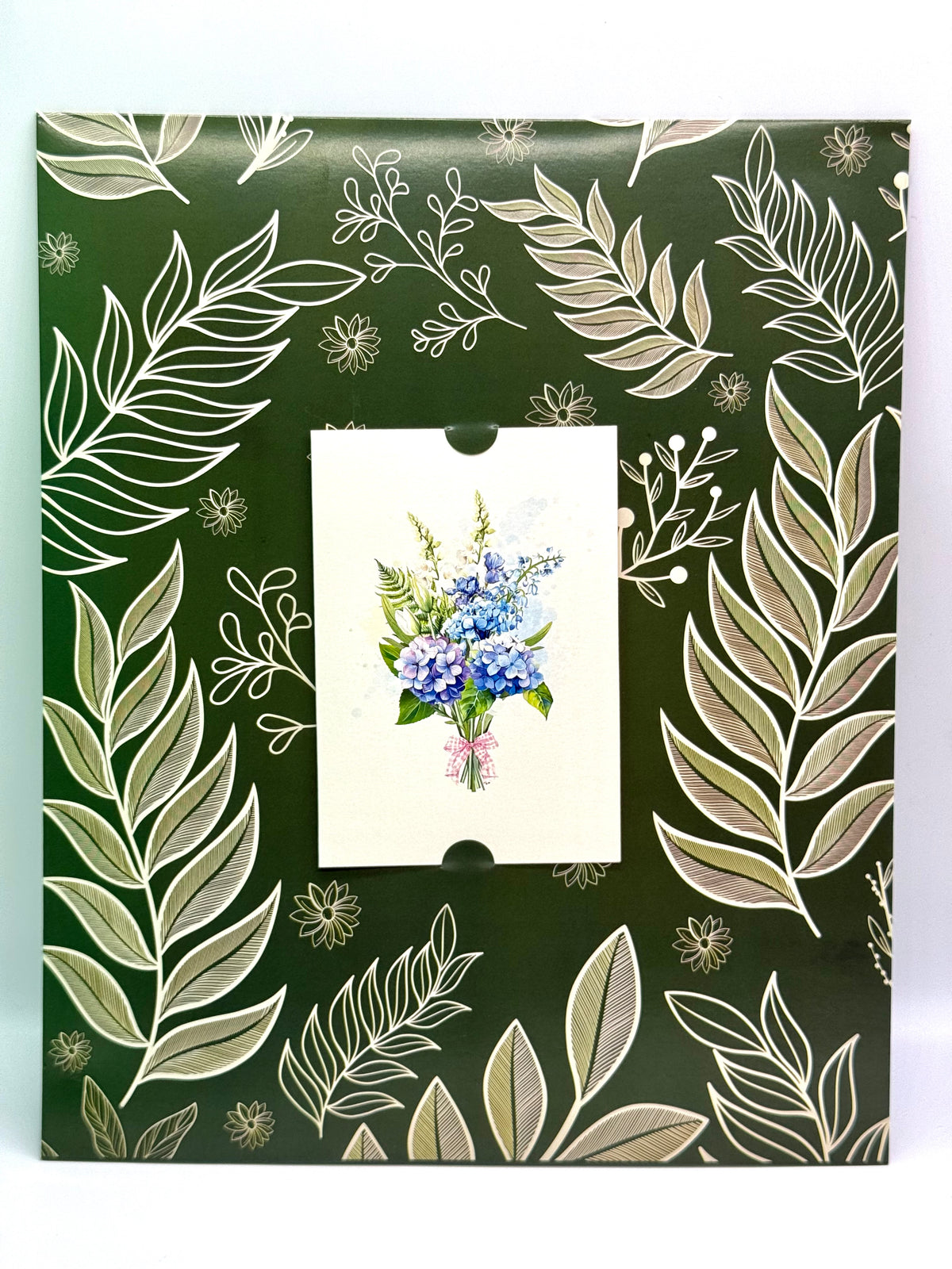 Elegant Blue Hydrangea 3D Pop-Up Flower Bouquet Origami Pop Cards 3D Pop Up Greeting Card Happy Birthday Thank You Handmade Gift Thinking of You Blank Card for Any Occasion Happy Mother's Day Happy Father's Australiana Celebrate
