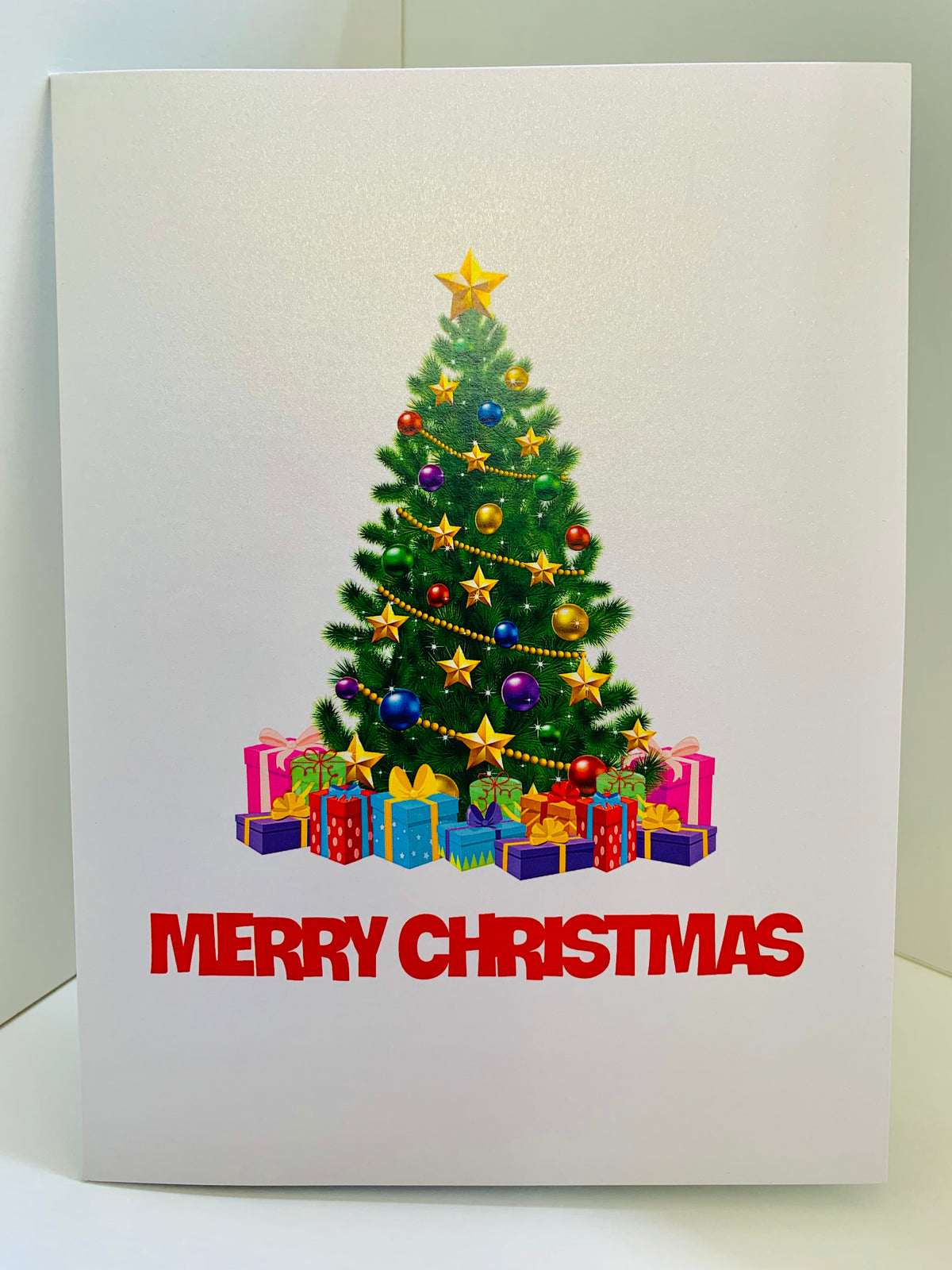 Festive Christmas Tree Origami Pop Cards 3D Pop Up Greeting Card Merry Christmas Thank You Handmade Best Wishes Blank Card Gift Happy Holidays Celebrate the Special Day Moment with Family and Friends