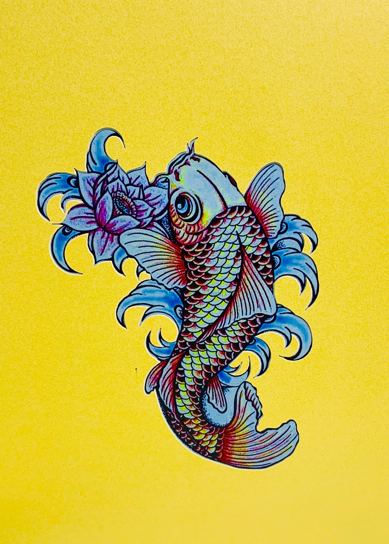 Gold Koi Japanese Fish Origami Pop Cards 3D Pop Up Greeting Card Happy Birthday Thank You Handmade Gift Thinking of You Blank Card for Any Occasion Happy Mother's Day Happy Father's Australiana Celebrate the Beauty of Flower