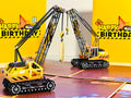 Happy Birthday CRANE Truck - Perfect for Construction Workers or Little Kids Origami Pop Cards 3D Pop Up Greeting Card Thank You Handmade Gift Thinking of You Happy Birthday Occasion Australiana Celebrate the Beauty and Happiness During Special Day Gift