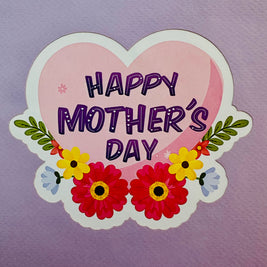 Happy Mother's Day - Purple Daisy Spring Garden Origami Pop Cards 3D Pop Up Greeting Card Handmade Gift for Mum Floral Blank Card Australian Made Thank You Thinking of You Mother's Day Paper Art Gift Australian Flowers Celebrate Special Mum