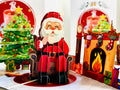 Have a CUPPA Tea or Coffee with Santa Claus Origami Pop Cards 3D Pop Up Greeting Card Merry Christmas Thank You Handmade Best Wishes Blank Card Gift Happy Holidays Celebrate the Special Day Moment with Family and Friends