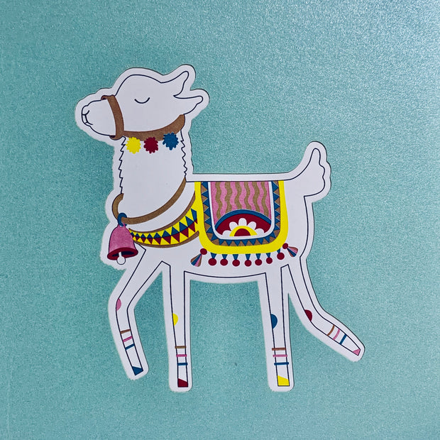 Baby Blue LLAMA Origami Pop Cards 3D Pop Up Greeting Card Happy Birthday Thank You Handmade Gift Thinking of You Blank Card for Any Occasion Happy Mother's Day Australiana Celebrate the Beauty of Animals Perfect Gift for Baby