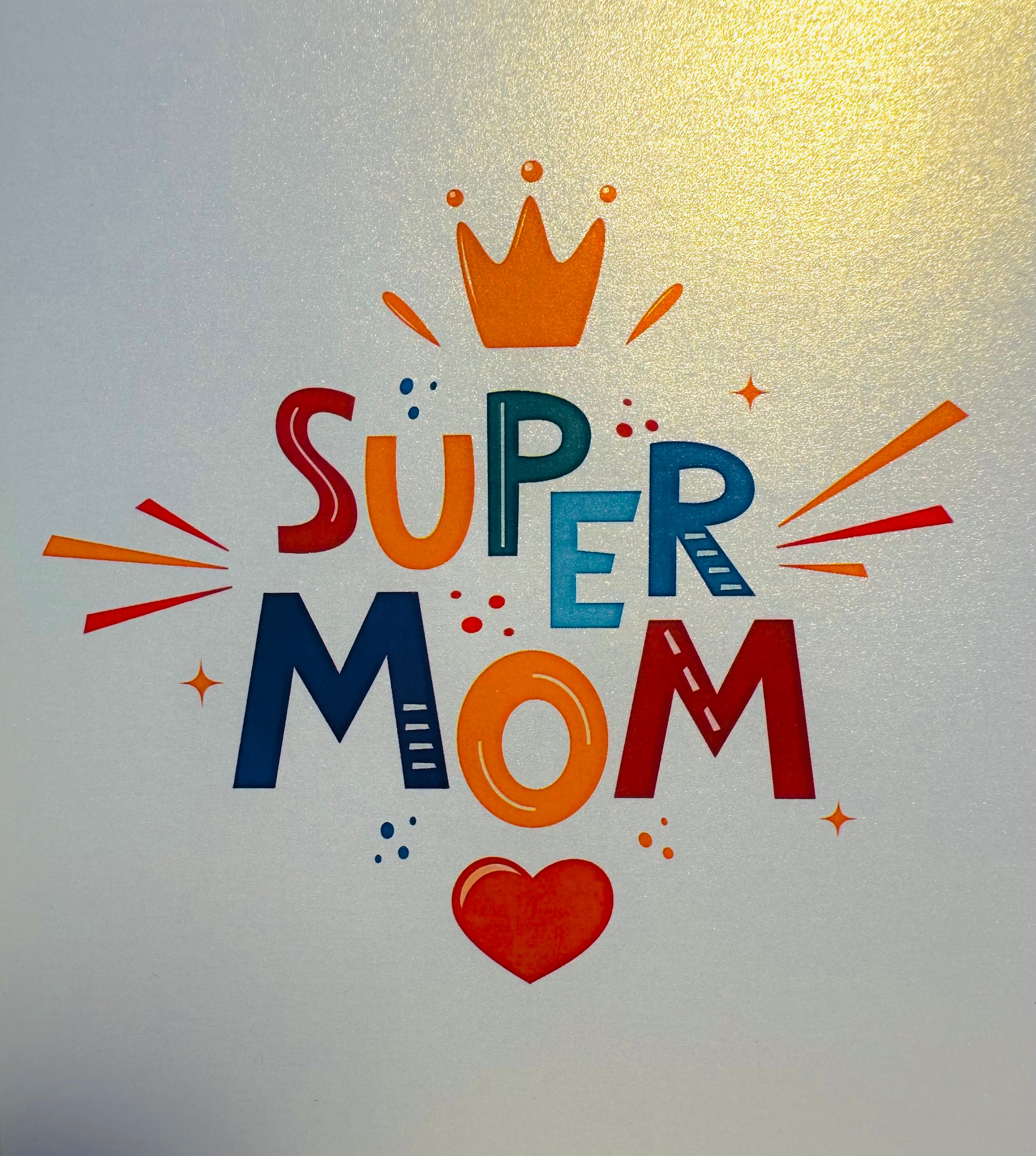 SUPER MOM - Incredible Multitasking Abilities of the Modern Mother Origami Pop Cards 3D Pop Up Greeting Card Handmade Gift for Mum Floral Blank Card Australian Made Thank You Thinking of You Mother's Day Paper Art Gift Australian Celebrate Special Mum