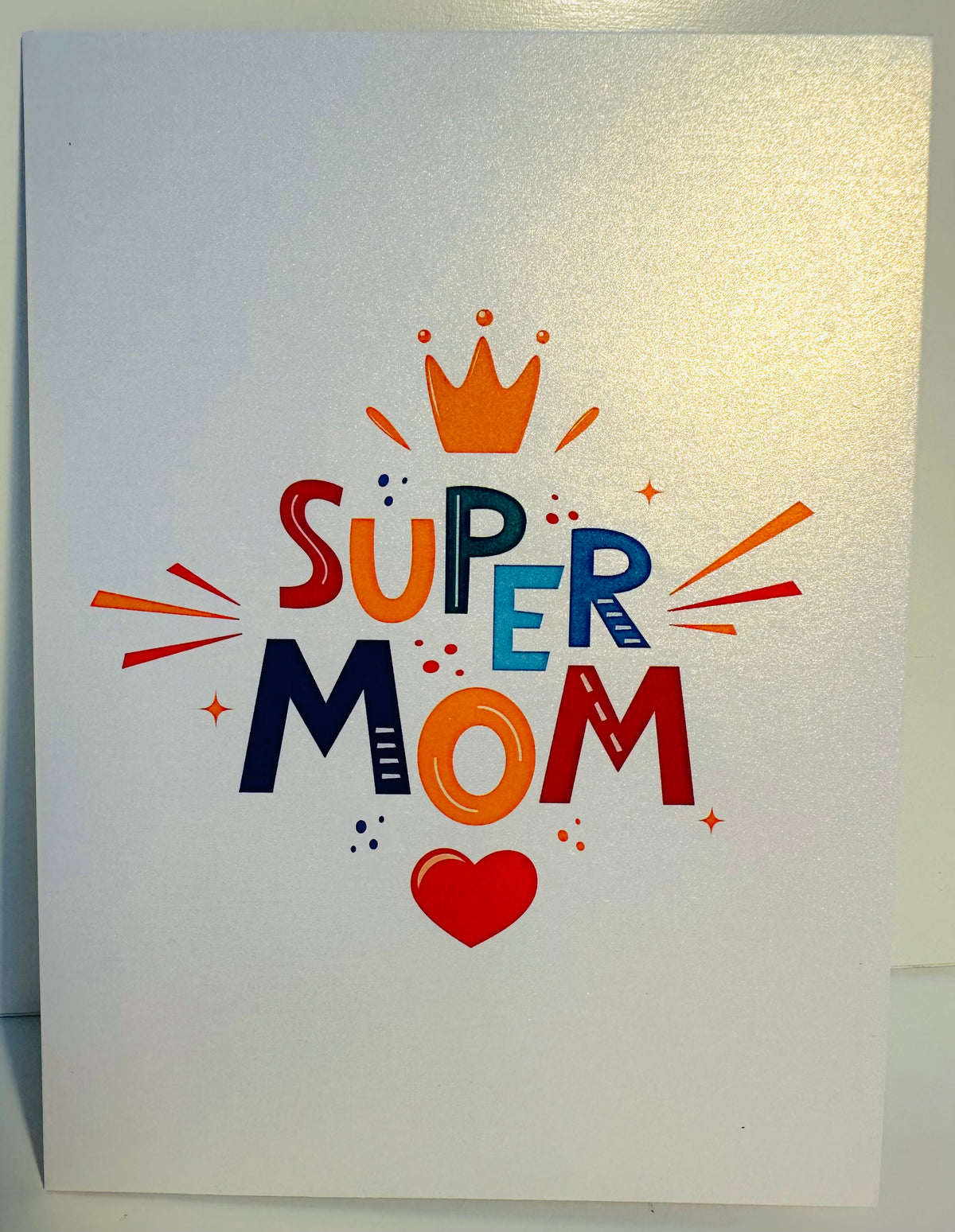 SUPER MOM - Incredible Multitasking Abilities of the Modern Mother Origami Pop Cards 3D Pop Up Greeting Card Handmade Gift for Mum Floral Blank Card Australian Made Thank You Thinking of You Mother's Day Paper Art Gift Australian Celebrate Special Mum