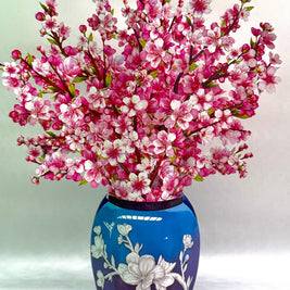 Sakura Pink Cherry Blossom 3D Pop-Up Flower Bouquet Origami Pop Cards 3D Pop Up Greeting Card Happy Birthday Thank You Handmade Gift Thinking of You Blank Card for Any Occasion Happy Mother's Day Happy Father's Australiana Celebrate