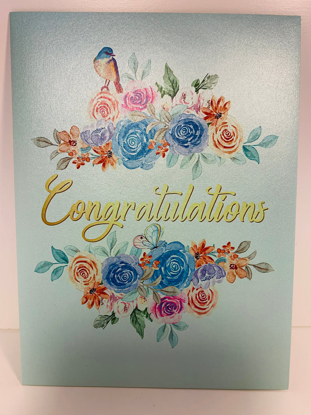 Spring Flower Garden & Butterflies CONGRATULATIONS Origami Pop Cards 3D Pop Up Greeting Card Thank You Handmade Gift Thinking of You Happy Birthday Occasion Australiana Celebrate the Beauty and Happiness During Special Day Best Wishes Gift