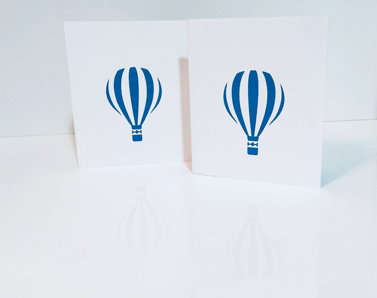 Stunning Hot Air Balloon in White Cover Origami Pop Cards 3D Pop Up Greeting Card Thank You Handmade Gift Thinking of You Blank Card for Happy Birthday Occasion Australiana Celebrate the Beauty and Happiness During Special Day Best Wishes Gift