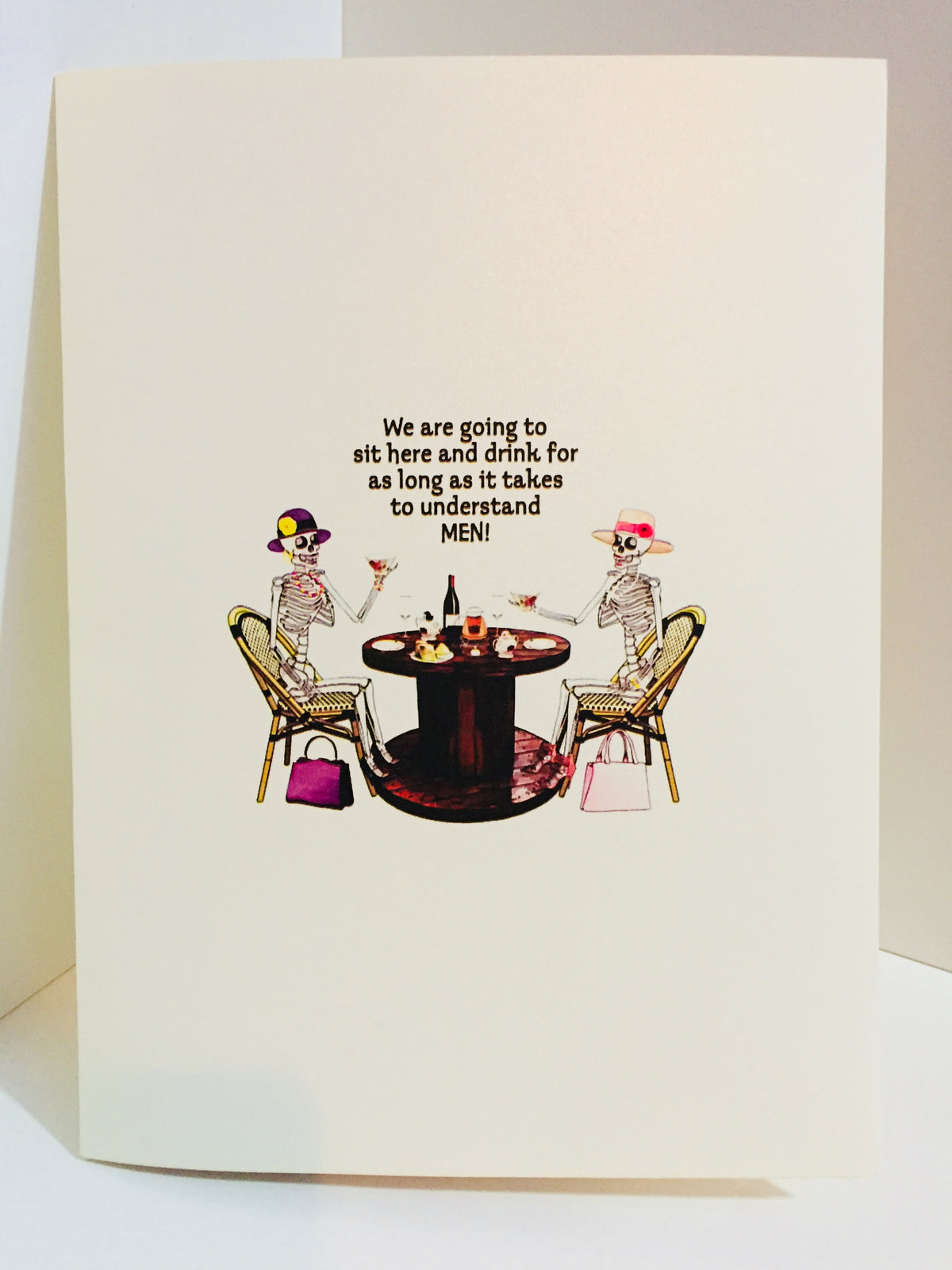 Tea Room & Skeletons Origami Pop Cards 3D Pop Up Greeting Card Happy Halloween Best Wishes Blank Card Fun Party Cheer Gift Happy Holidays Thank You Handmade Celebrate the Special Day