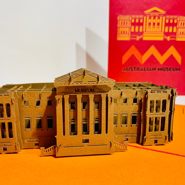 The Australian Museum in Sydney Australia - Heritage Listed Museum Created by Origami Pop Cards – 3D Pop Up Greeting Cards, Australian Design & Handmade, 3D Pop Up Magical Paper Cards, Handmade Pop Up Cards Celebrate Anniversary  Memorable (Copy)