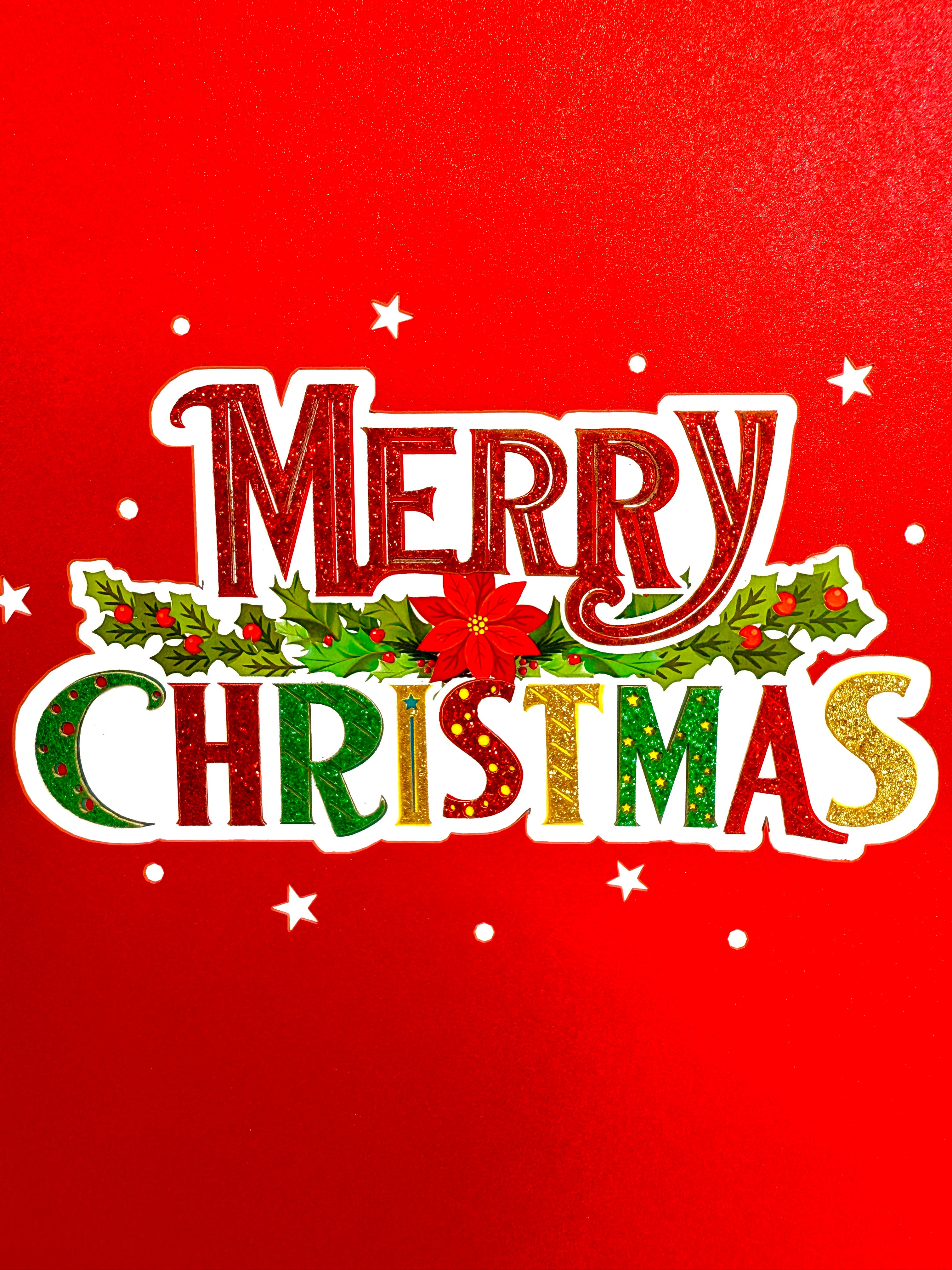 Vibrant Merry Christmas Santa Claus Flying with His Reindeers Origami Pop Cards 3D Pop Up Greeting Card Merry Christmas Thank You Handmade Best Wishes Blank Card Gift Happy Holidays Celebrate the Special Day Moment with Family and Friends