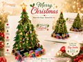 Winter Christmas Tree Origami Pop Cards 3D Pop Up Greeting Card Merry Christmas Thank You Handmade Best Wishes Blank Card Gift Happy Holidays Celebrate the Special Day Moment with Family and Friends